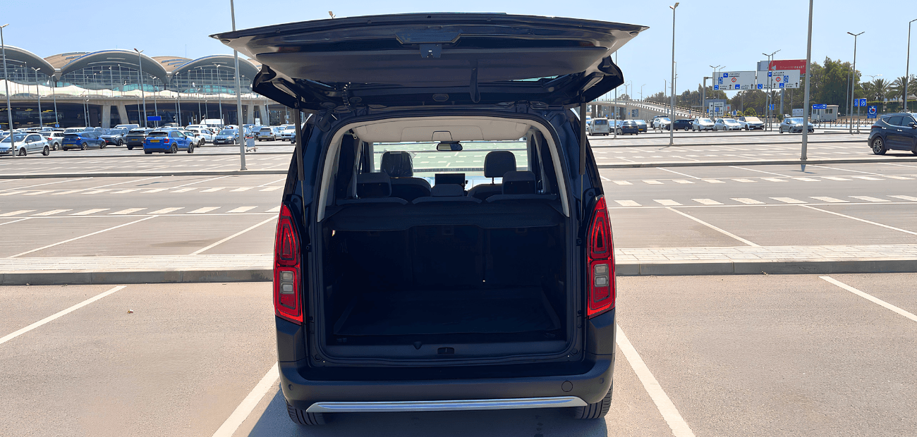 CITROEN BERLINGO MULTISPACE BOOT VIEW