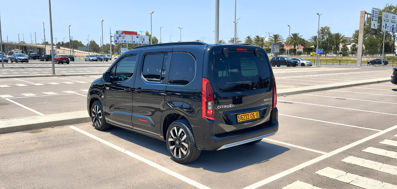 CITROEN BERLINGO MULTISPACE REAR LEFT VIEW