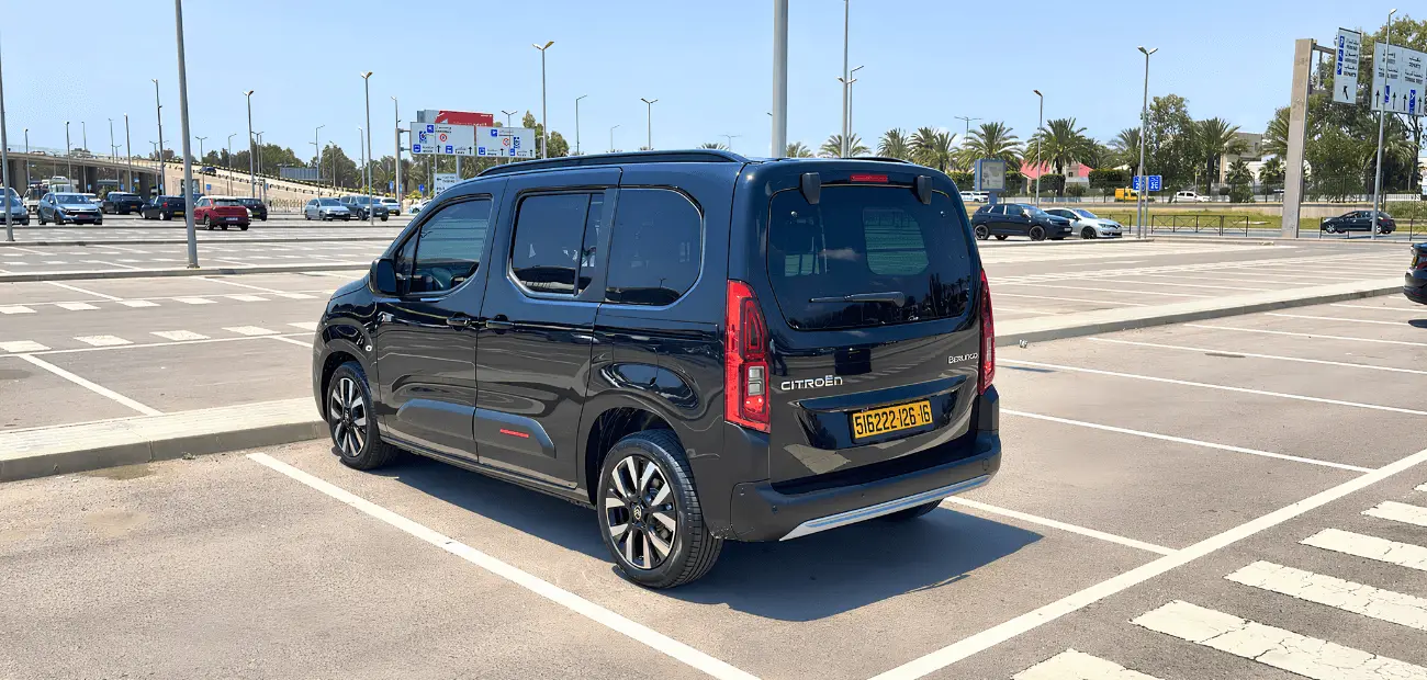 CITROËN BERLINGO MULTISPACE VISTA TRASERA IZQUIERDA