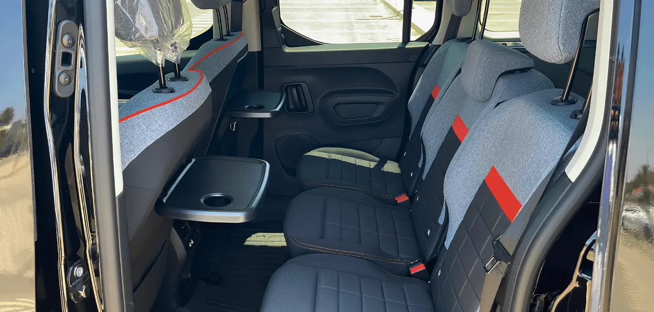 Asientos traseros Multispace del Citroën Berlingo