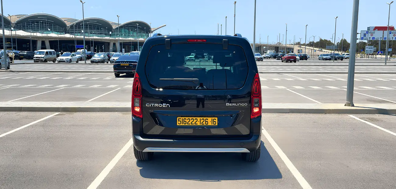 CITROËN BERLINGO MULTISPACE VISTA TRASERA