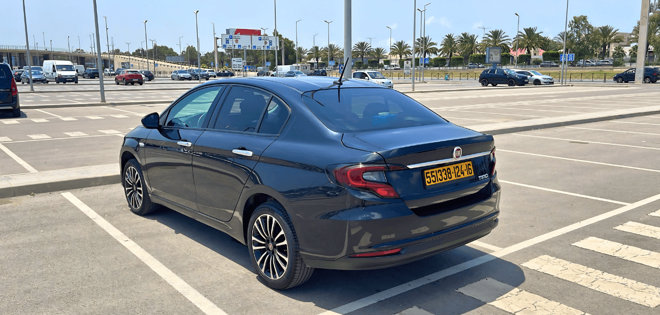 FIAT TIPO REAR LEFT VIEW