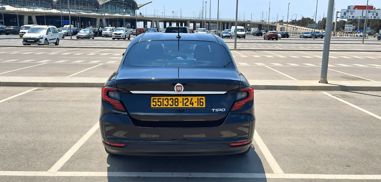 FIAT TIPO VISTA TRASERA