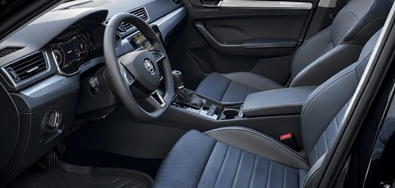 ASIENTOS DELANTEROS DEL SKODA SUPERB