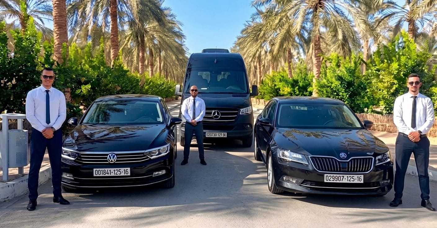 Auto Go Algeria VIP chauffeur service with luxury cars and professional drivers