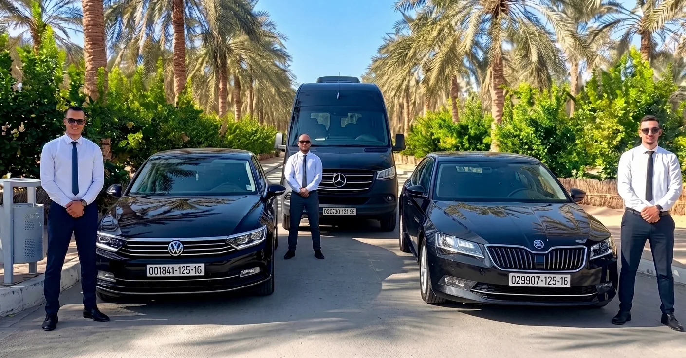 Auto Go Algeria VIP chauffeur service with luxury cars and professional drivers